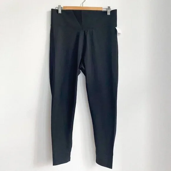 NWT Madewell BlackHigh Waisted Leggings 1X - Picture 2 of 7
